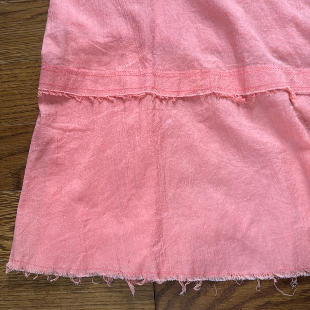 Waipai Frayed Multi-tiered Maxi Skirt - Picture 4 of 6